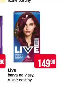 Teta Live barva na vlasy nabídka