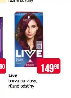 Teta Live barva na vlasy nabídka
