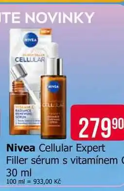 Teta Nivea Cellular Expert Filler sérum s vitamínem 30 ml nabídka
