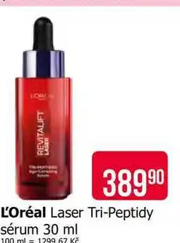 Teta L'Oréal Laser Tri-Peptidy sérum 30 ml nabídka