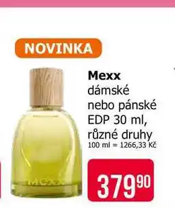 Teta Mexx dámské nebo pánské EDP 30 ml nabídka