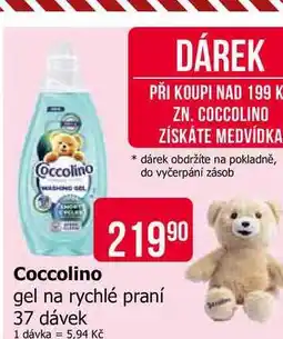 Teta COCCOLINO gel na rychlé praní 37 dávek nabídka