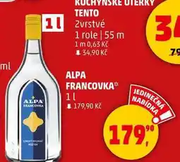 Penny Market ALPA FRANCOVKA, 1 l nabídka