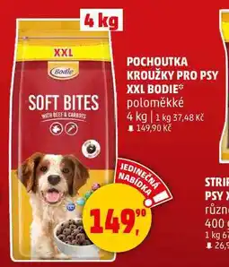 Penny Market POCHOUTKA KROUŽKY PRO PSY XXL BODIE poloměkké, 4 kg nabídka