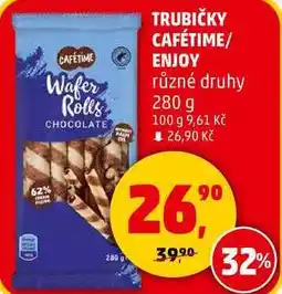 Penny Market TRUBIČKY CAFÉTIME/ ENJOY různé druhy, 280 g nabídka