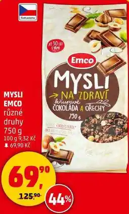 Penny Market EMCO různé druhy, 750 g nabídka