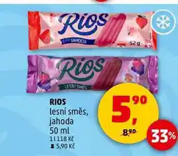 Penny Market RIOS lesní směs, jahoda, 50 ml nabídka