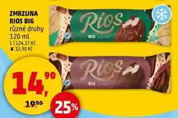 Penny Market ZMRZLINA RIOS BIG různé druhy, 120 ml nabídka