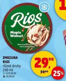 Penny Market ZMRZLINA RIOS různé druhy, 200 ml nabídka