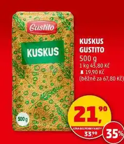 Penny Market KUSKUS GUSTITO, 500 g nabídka