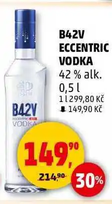 Penny Market B42V ECCENTRIC VODKA 42% alk., 0,5 l nabídka