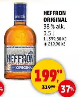 Penny Market HEFFRON ORIGINAL 38% alk., 0,5 l nabídka