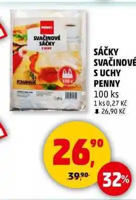 Penny Market SÁČKY SVAČINOVÉ SUCHY PENNY, 100 ks nabídka