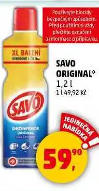 Penny Market SAVO ORIGINAL, 1,2 l nabídka