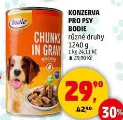Penny Market KONZERVA PRO PSY BODIE CHUNKS různé druhy, 1240 g nabídka