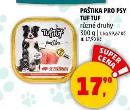 Penny Market PAŠTIKA PRO PSY TUF TUF různé druhy, 300 g nabídka