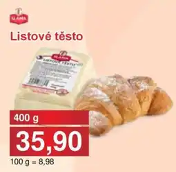 Jip Listové těsto nabídka