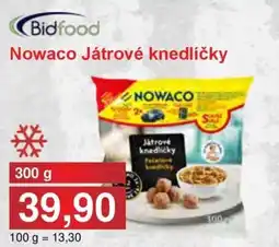 Jip Nowaco Játrové knedlíčky nabídka