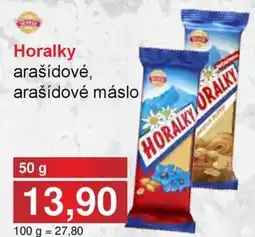Jip Horalky arašídové, arašídové máslo nabídka