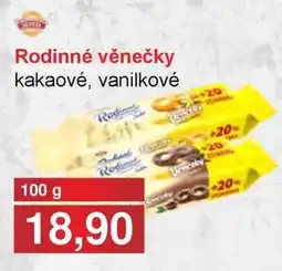 Jip Rodinné věnečky nabídka