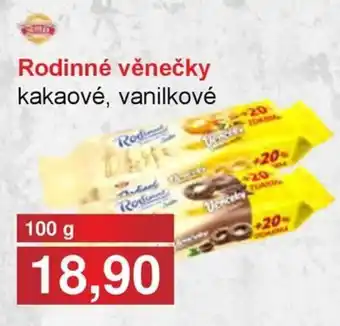 Jip Rodinné věnečky nabídka