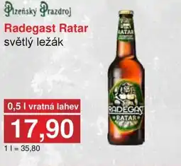 Jip Radegast Ratar světlý ležák nabídka
