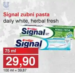 Jip Signal zubní pasta nabídka