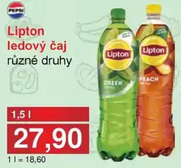 Jip Lipton ledový čaj nabídka