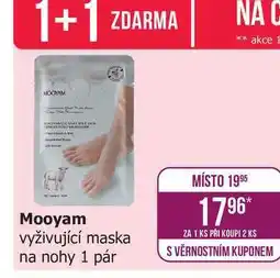 Teta Mooyam vyživující maska na nohy nabídka
