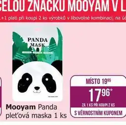 Teta Mooyam Panda pleťová maska 1 ks nabídka