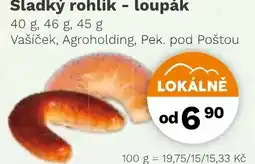 Konzum Sladký rohlík - loupák nabídka