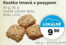Konzum Kostka tmavá s posypem nabídka