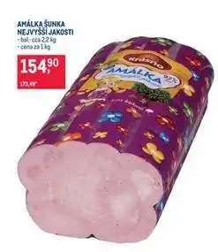 Makro Amálka šunka nejvyšší jakosti nabídka