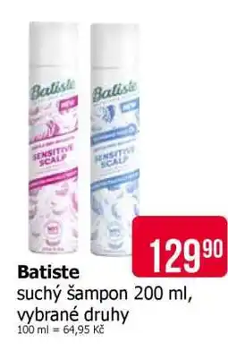 Teta Batiste suchý šampon 200 ml, vybrané druhy nabídka