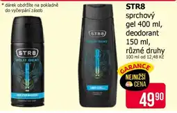 Teta STR8 sprchový gel 400 ml, deodorant 150 ml nabídka