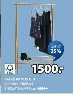 JYSK Věšák VANDSTED nabídka