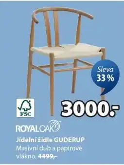 JYSK Jídelní židle GUDERUP nabídka