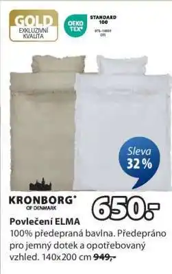 JYSK POVLEČENÍ ELMA nabídka