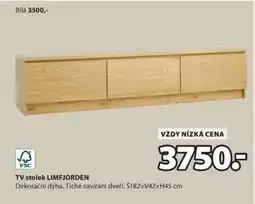 JYSK TV stolek LIMFJORDEN nabídka