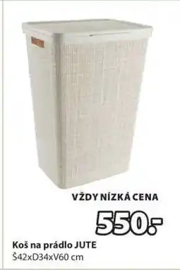 JYSK KOŠ NA PRÁDLO JUTE nabídka