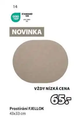 JYSK Prostírání FJELLOK nabídka