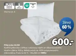 JYSK PŘIKRÝVKA ULVIK nabídka