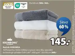 JYSK RUČNÍK SORUNDA nabídka