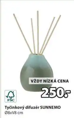 JYSK Tyčinkový difuzér SUNNEMO nabídka