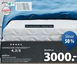 JYSK DREAMZONE Pěnová matrace PLUS F85 nabídka