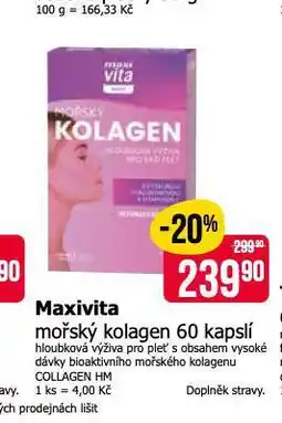 Teta Maxivita mořský kolagen nabídka