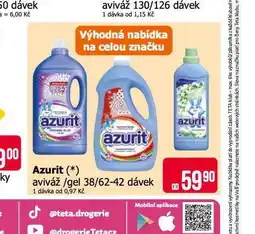 Teta Azurit aviváž, gel nabídka