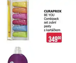 Teta Curaprox be you combipack set zubní pasty s kartáčkem nabídka