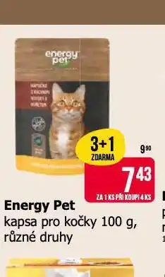 Teta Energy pet kapsa pro kočky nabídka