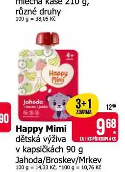 Teta Happy mimi dětská výživa nabídka